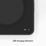 Matte Black Wireless Charging Station