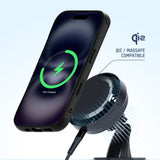 Adhesive Wireless Charging Car Mount - With Qi2