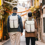 Flap Backpack with AiroFoam® - Stone
