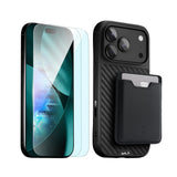 Aramid Fibre Protective Case, Screen Protector and Card Wallet - Apple Starter Kit