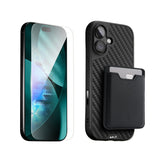 Aramid Fibre Protective Case, Screen Protector and Card Wallet - Apple Starter Kit