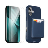 Marine Protective Case, Screen Protector and Card Wallet - Apple Starter Kit
