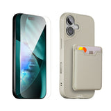 Stone Protective Case, Screen Protector and Card Wallet - Apple Starter Kit